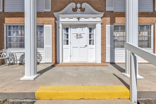 view of property entrance