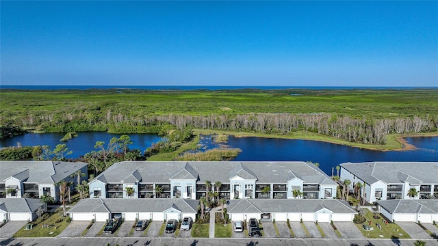 14271 Heritage Landing Blvd Unit 1526, Punta Gorda, FL 33955 - bird's eye view featuring a water view, a residential view, and a wooded view