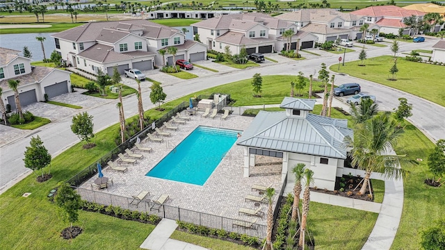 14271 Heritage Landing Blvd Unit 1526, Punta Gorda, FL 33955 - drone / aerial view with a residential view
