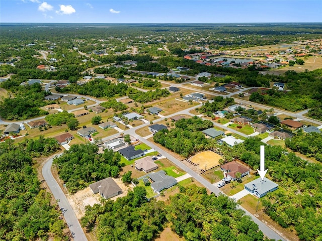 3883 Dominic St, North Port, FL 34288 - aerial view featuring a residential view