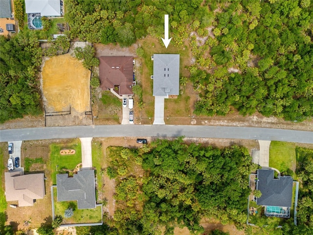 3883 Dominic St, North Port, FL 34288 - drone / aerial view featuring a residential view