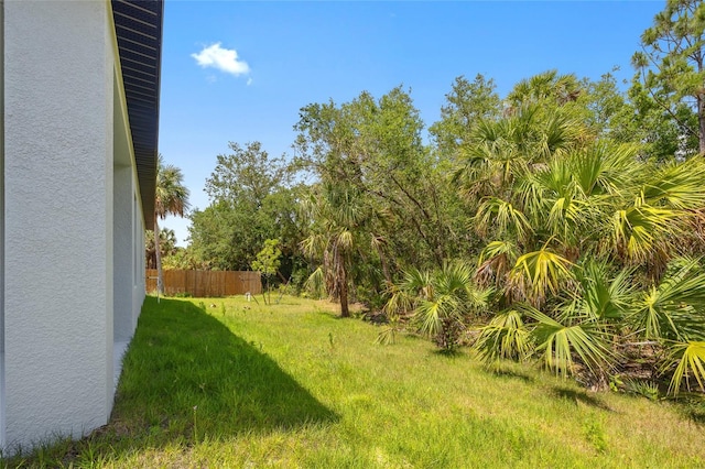 3883 Dominic St, North Port, FL 34288 - view of yard featuring fence