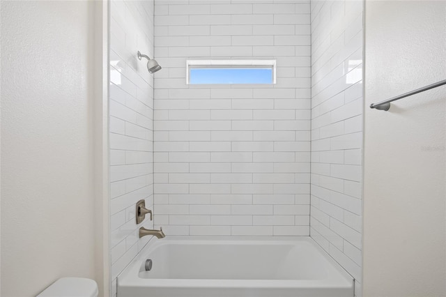 3779 Clearfield St, North Port, FL 34286 - full bathroom featuring shower / bathtub combination and toilet