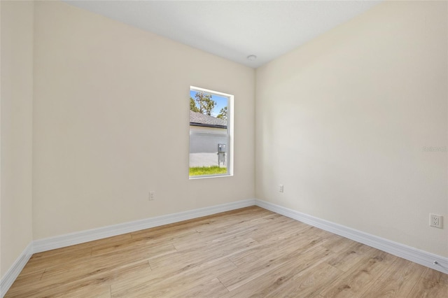 1415 Nackman Rd, North Port, FL 34288 - spare room featuring light wood finished floors and baseboards