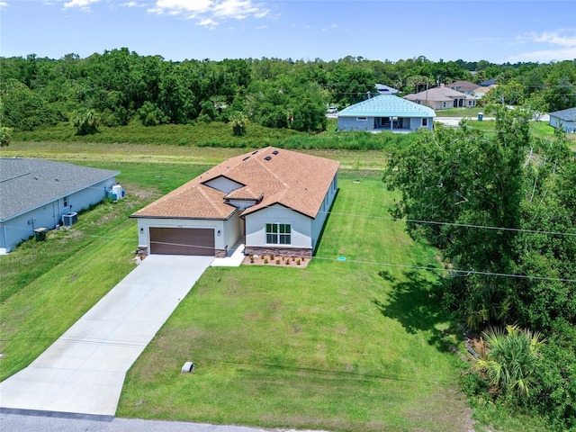1415 Nackman Rd, North Port, FL 34288 - aerial view of property and surrounding area