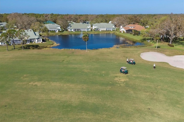 exterior space featuring a water view