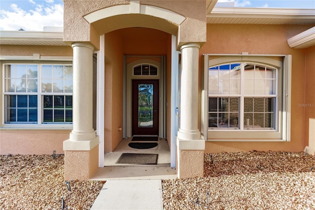 view of entrance to property