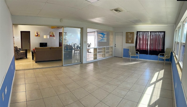 554 Lindley Ter, Port Charlotte, FL 33952 - common area featuring a paneled ceiling