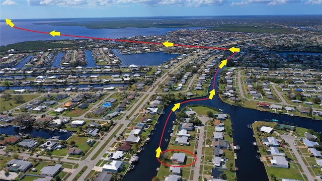 554 Lindley Ter, Port Charlotte, FL 33952 - view of property location featuring a large body of water