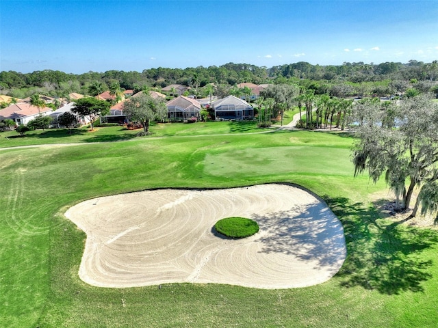 5101 Pine Shadow Ln, North Port, FL 34287 - view of community with a residential view, golf course view, view of wooded area, and a yard