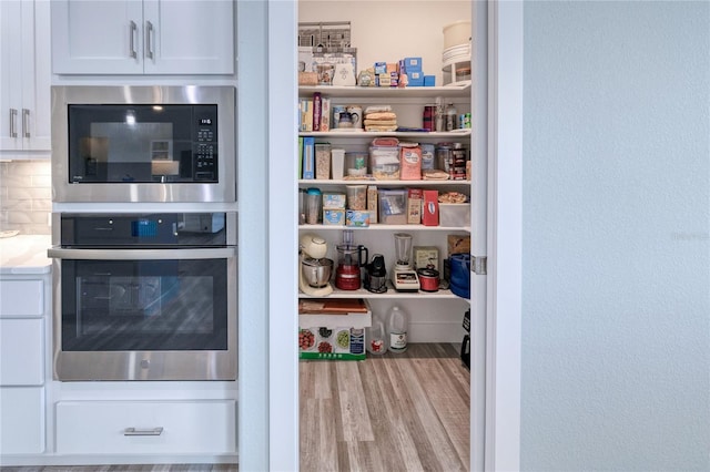 view of pantry