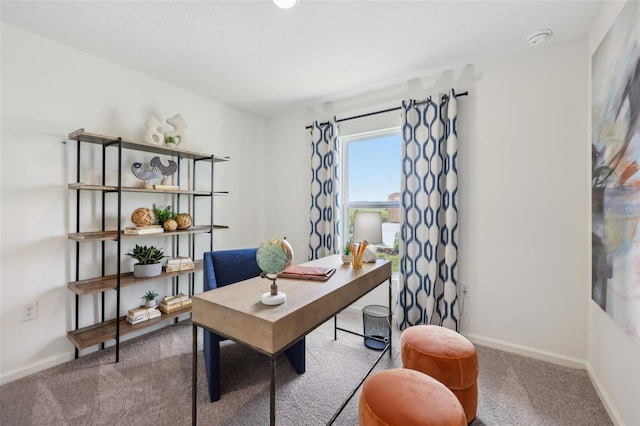16307 Alcira Cir, Punta Gorda, FL 33955 - home office featuring carpet floors and baseboards