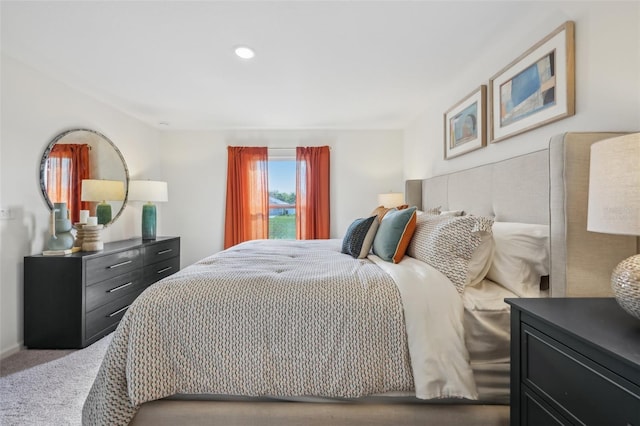 16307 Alcira Cir, Punta Gorda, FL 33955 - carpeted bedroom featuring recessed lighting