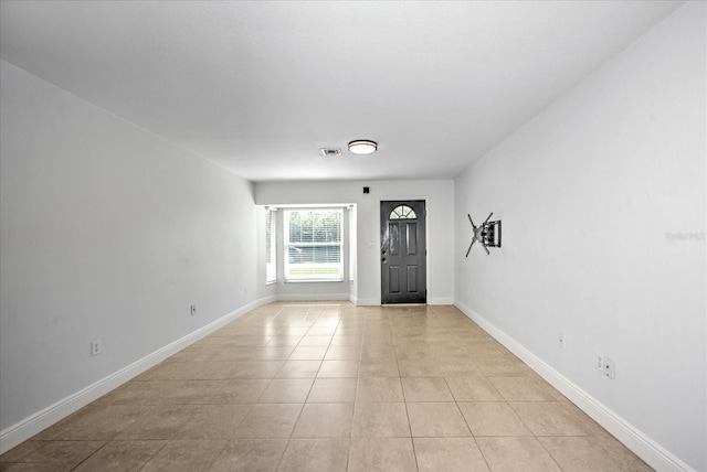 view of tiled entryway