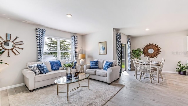 view of living room