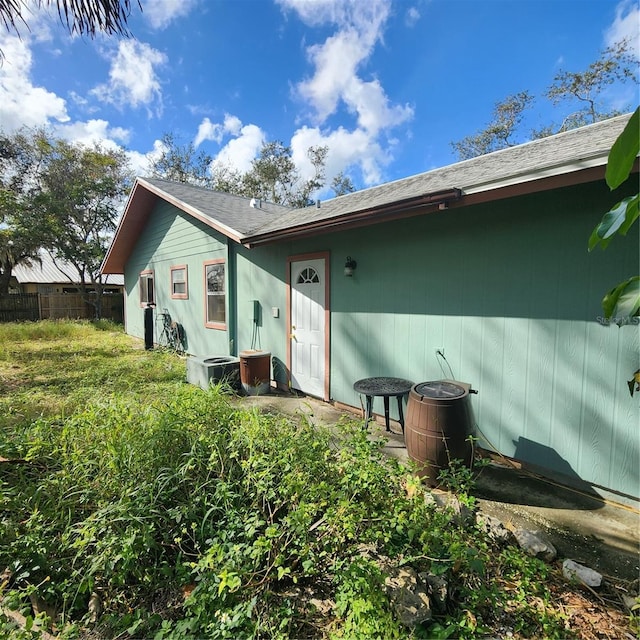 view of rear view of house