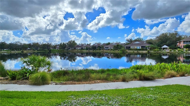 property view of water