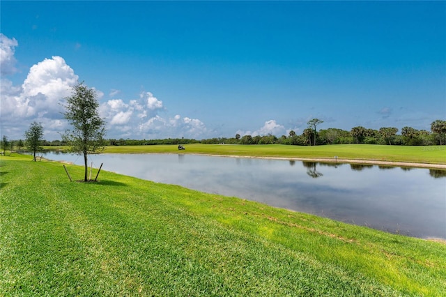 property view of water