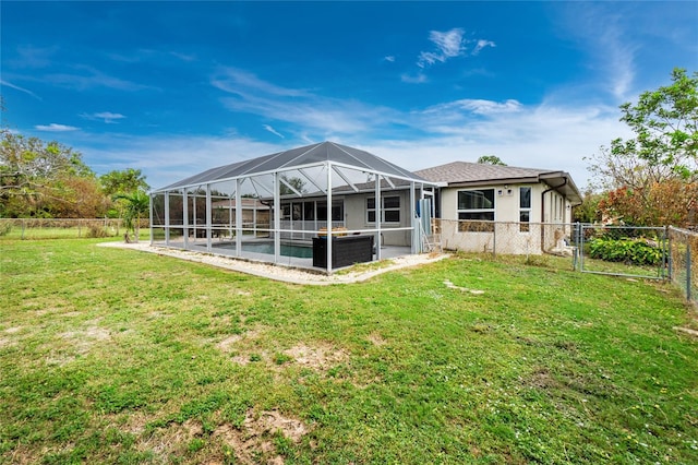 3545 Syracuse St, Port Charlotte, FL 33952 - back of house featuring glass enclosure