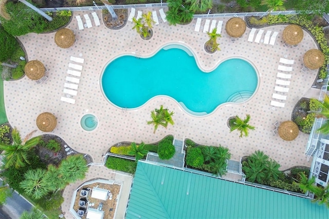 view of swimming pool