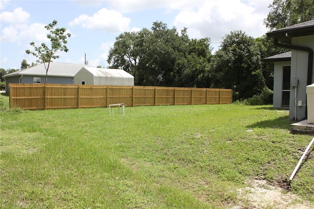 4340 Adolph Ave, North Port, FL 34288 - view of yard