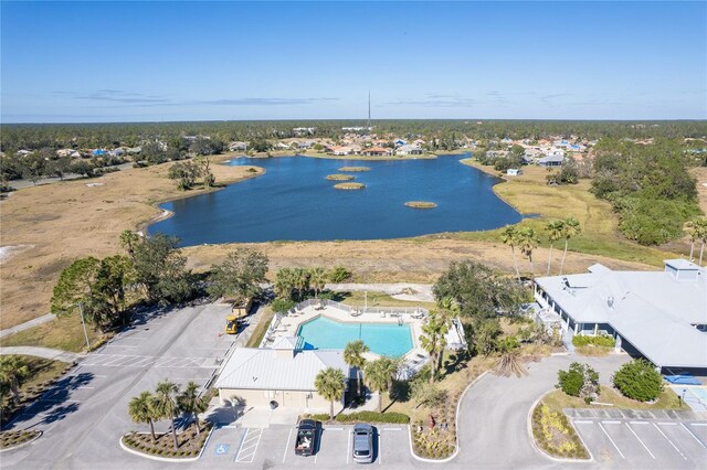 2388 Silver Palm Rd, North Port, FL 34288 - bird's eye view of a nearby body of water