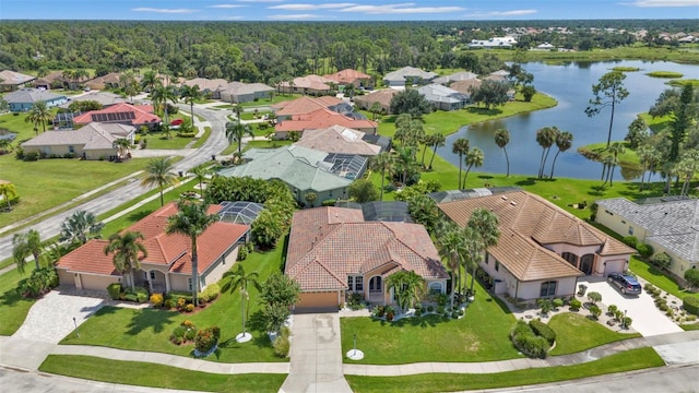 2388 Silver Palm Rd, North Port, FL 34288 - aerial perspective of suburban area featuring a large body of water