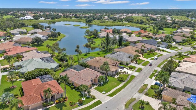 2388 Silver Palm Rd, North Port, FL 34288 - aerial perspective of suburban area with a nearby body of water