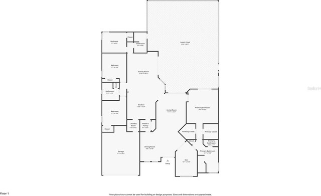 2388 Silver Palm Rd, North Port, FL 34288 - view of floor plan / room layout