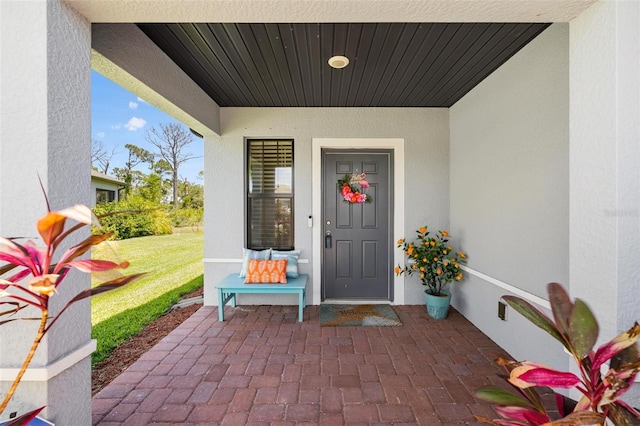 view of entrance to property