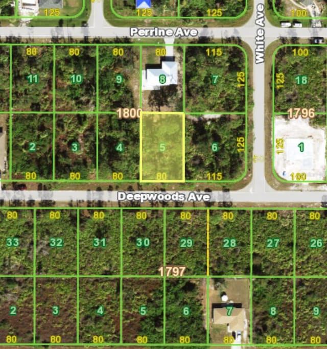 12438 Deepwoods Ave, Port Charlotte FL, 33981 land for sale