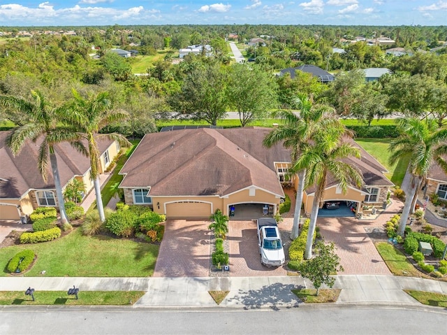 4410 Turnberry Cir, North Port, FL 34288 - view from above of property
