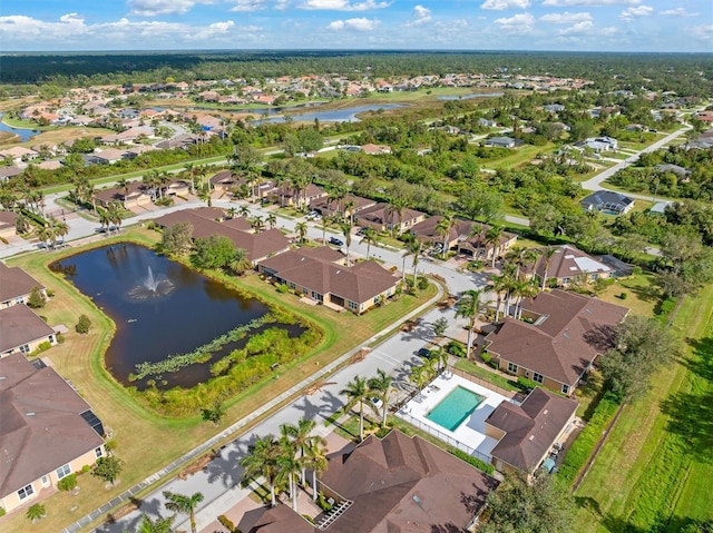 4410 Turnberry Cir, North Port, FL 34288 - aerial view of property and surrounding area with nearby suburban area and a nearby body of water