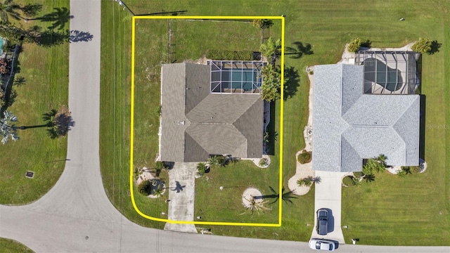 167 Mocha Ct, Punta Gorda, FL 33983 - aerial overview of property's location with property parcel outlined