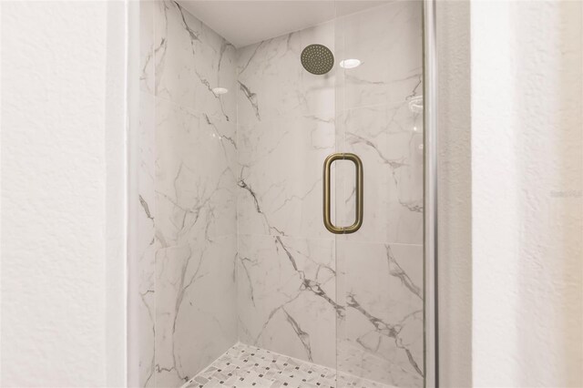 17183 Ohara Dr, Port Charlotte, FL 33948 - full bath featuring a marble finish shower