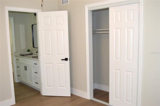 view of closet