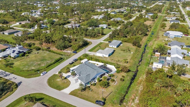5198 White Ave, Port Charlotte, FL 33981 - aerial overview of property's location with nearby suburban area