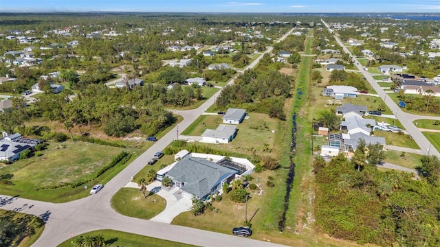 5198 White Ave, Port Charlotte, FL 33981 - aerial overview of property's location with nearby suburban area