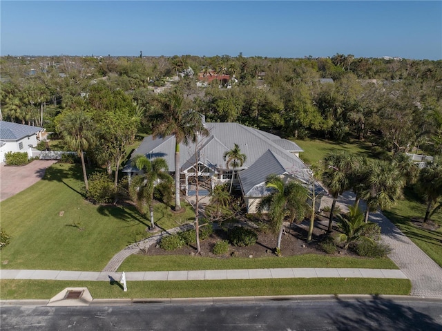 12510 Coconut Creek Ct, Fort Myers, FL 33908 - view from above of property
