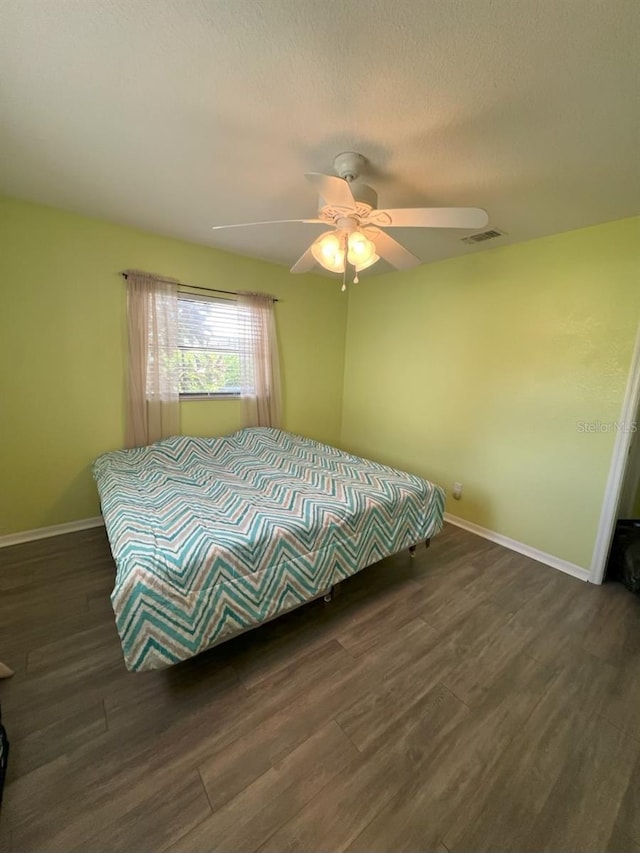 4290 Randypaar St, Port Charlotte, FL 33948 - bedroom featuring wood finished floors and a ceiling fan