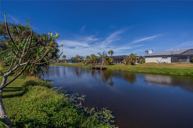 property view of water