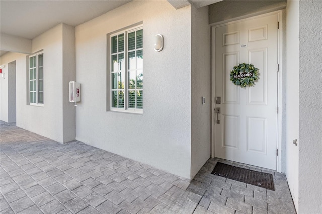 view of property entrance