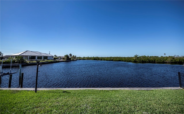 property view of water