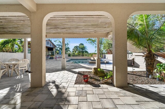 8625 SW County Road 769, Arcadia, FL 34269 - fenced backyard with a patio area and outdoor dining area