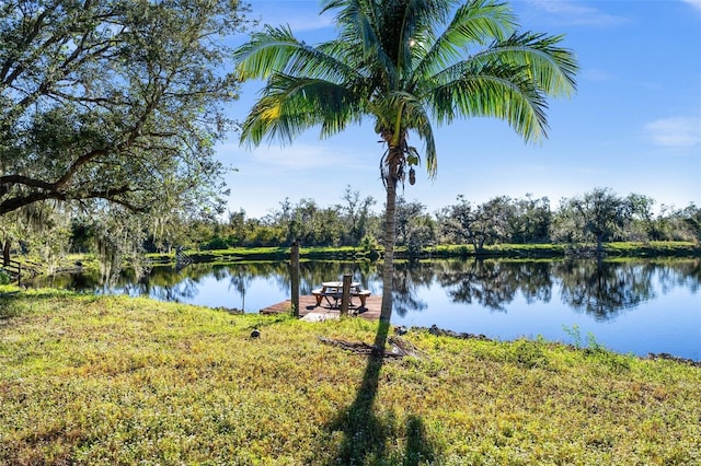 property view of water