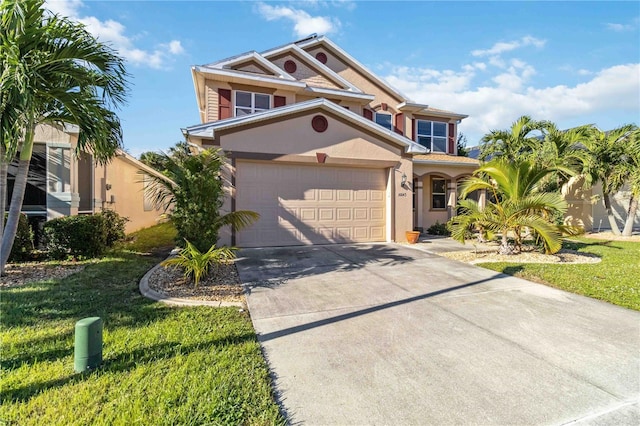 view of front of house featuring a front yard