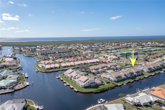 3800 Bal Harbor Blvd Unit 312, Punta Gorda, FL 33950 - aerial perspective of suburban area featuring a nearby body of water