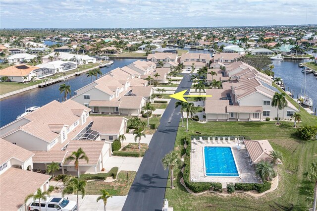 3800 Bal Harbor Blvd Unit 312, Punta Gorda, FL 33950 - aerial view of residential area with a nearby body of water