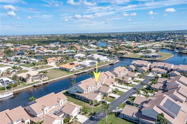 3800 Bal Harbor Blvd Unit 312, Punta Gorda, FL 33950 - aerial view of residential area with a large body of water