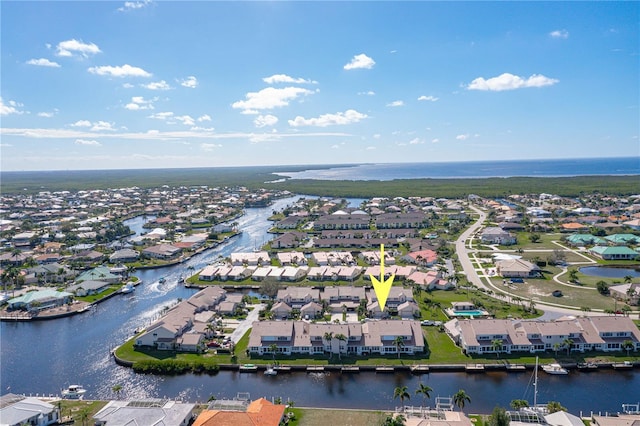 3800 Bal Harbor Blvd Unit 312, Punta Gorda, FL 33950 - aerial view of residential area featuring a large body of water